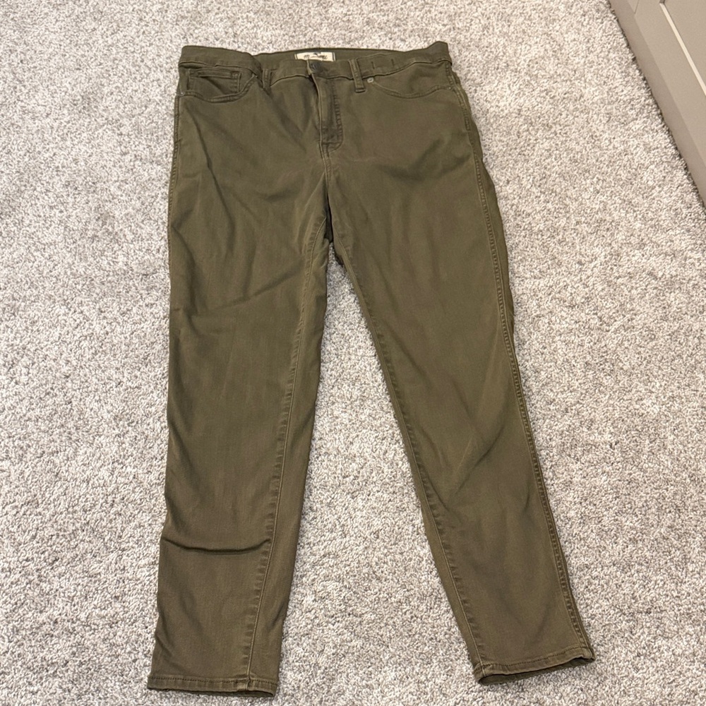 Madewell 10” High Rise Skinny Jeans